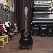 Акустическая 12-струнная гитара Fabio FB124010BK черная Акустическая 12-струнная гитара Fabio FB124010BK черная
