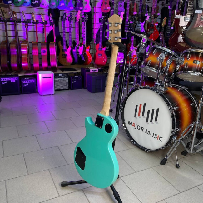 Электрогитара Terris TLP-039LB Les Paul цвет морской волны