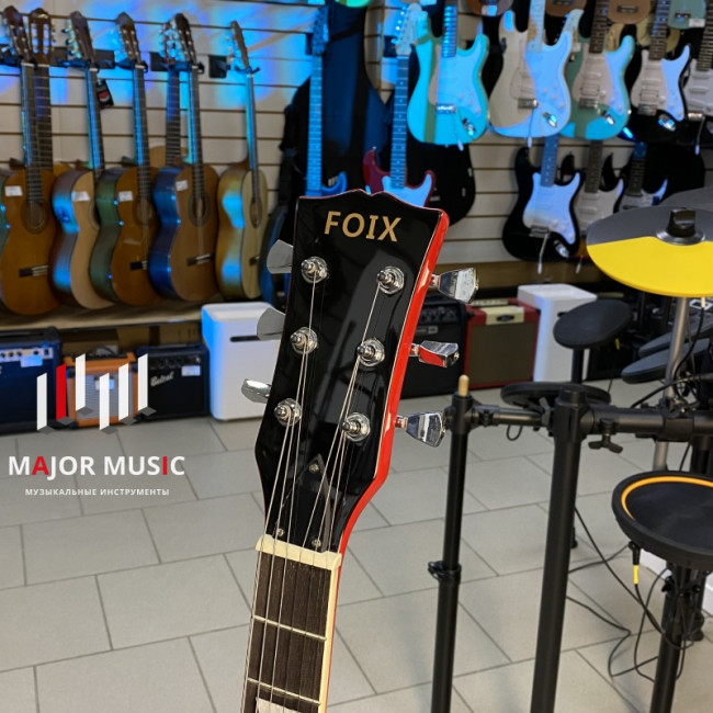 FFG-ESG400-RD Электрогитара, красная, Foix FFG-ESG400-RD Электрогитара, красная, Foix