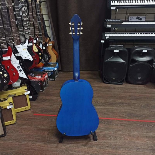Классическая гитара Fabio KM3915BLS 4/4 цвет синий матовый Классическая гитара Fabio KM3915BLS 4/4 цвет синий матовый