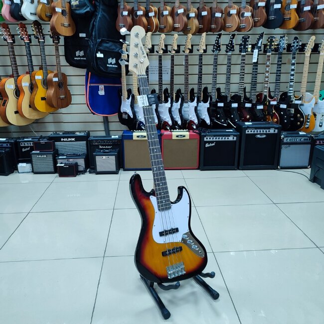 Бас-гитара Terris TJB-46 SB цвет санберст jazz bass