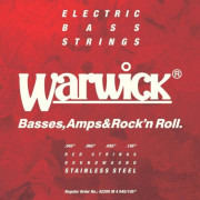 Cтруны для бас гитары 45-105 Warwick 46200M4 Red Label никель Cтруны для бас гитары 45-105 Warwick 46200M4 Red Label никель