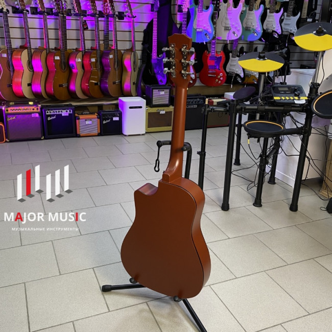 FFG-3860C-NAT Акустическая гитара, с вырезом, цвет натуральный, Foix