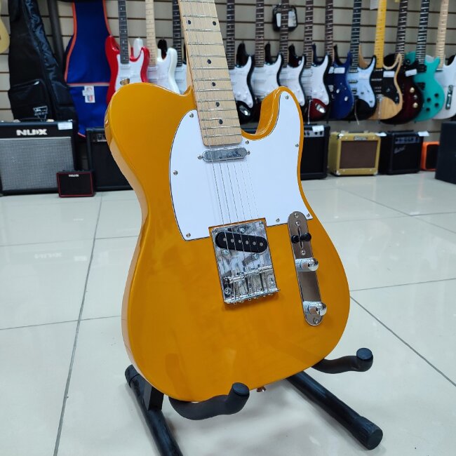 Электрогитара Terris TTL-039YW телекастер цвет винтажный желтый