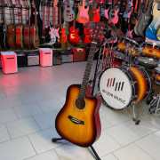 Акустическая гитара Fante FT-221-3TS санберст с вырезом