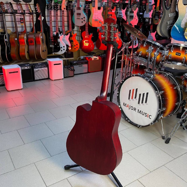 Акустическая гитара Fante FT-221-3TS санберст с вырезом