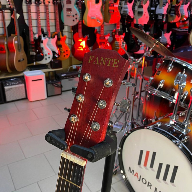 Акустическая гитара Fante FT-221-3TS санберст с вырезом