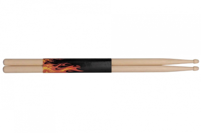 Барабанные палочки Flight FDS-5A клен, деревянный наконечник