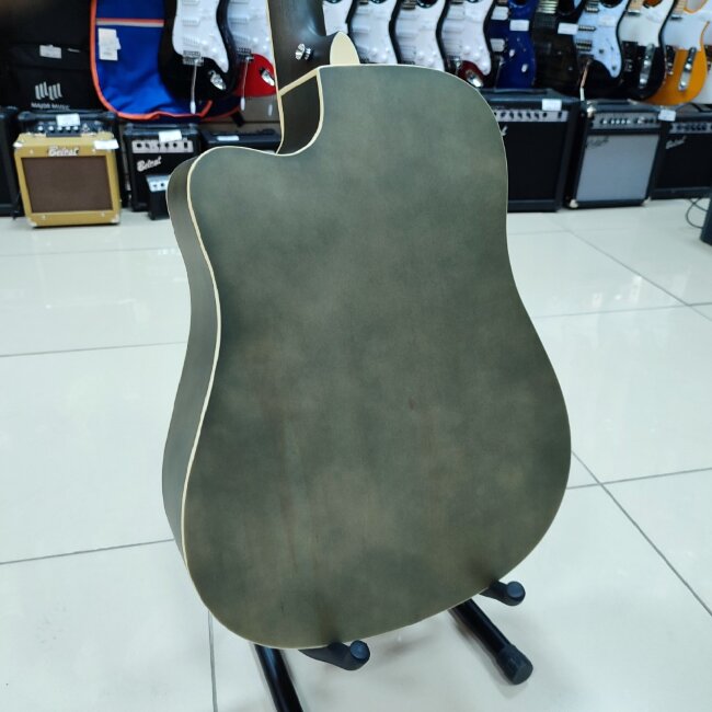 Акустическая гитара Caravan Music HS-4140-TBS, с вырезом, коричневый санберст Акустическая гитара Caravan Music HS-4140-TBS, с вырезом, коричневый санберст