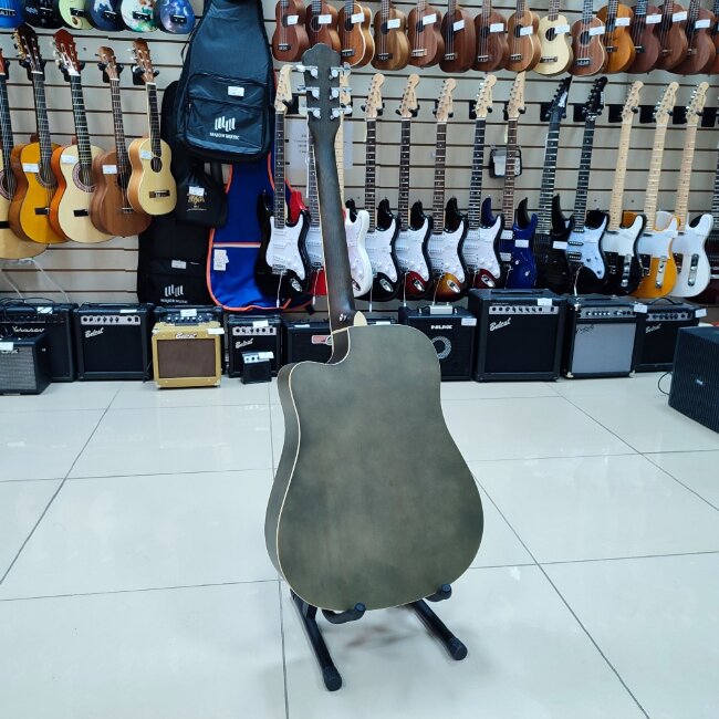 Акустическая гитара Caravan Music HS-4140-TBS, с вырезом, коричневый санберст Акустическая гитара Caravan Music HS-4140-TBS, с вырезом, коричневый санберст