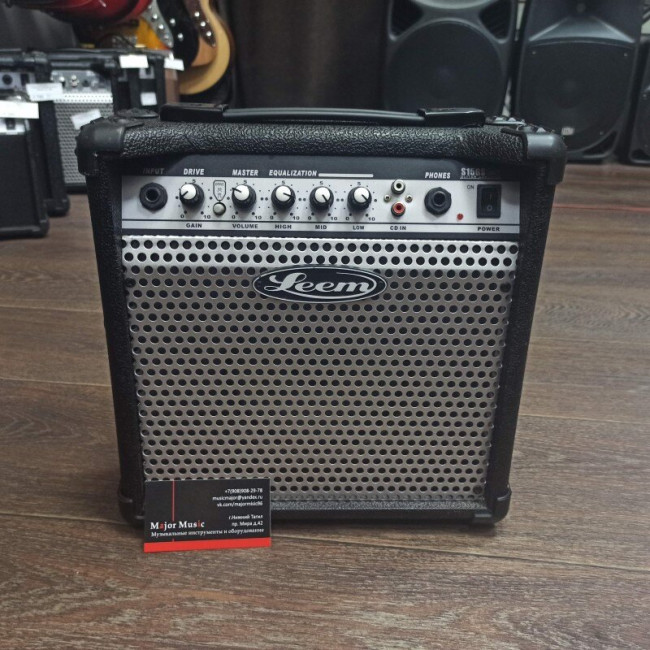 Гитарный комбоусилитель Leem S15GS Б/У Гитарный комбоусилитель Leem S15GS Б/У