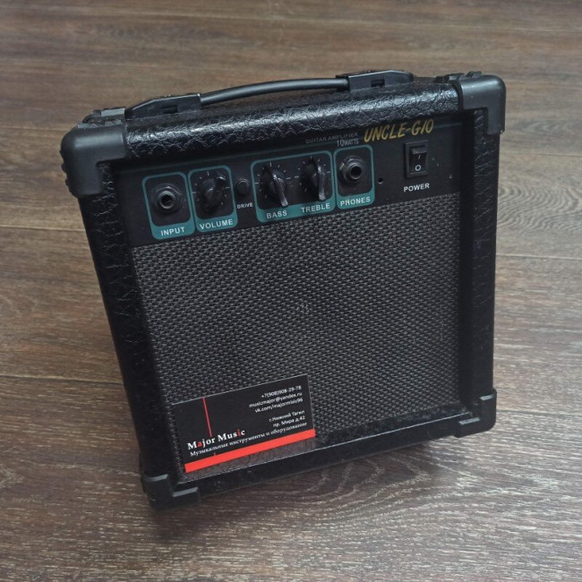 Гитарный комбоусилитель Elenberg Uncle-G10 Б/У Гитарный комбоусилитель Elenberg Uncle-G10 Б/У
