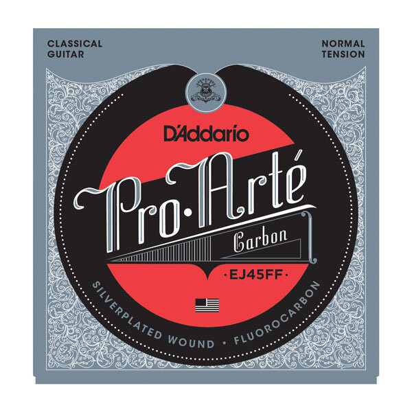 Струны для классической гитары D`Addario EJ45FF PRO ARTE Carbon Струны для классической гитары D`Addario EJ45FF PRO ARTE Carbon