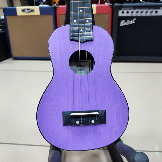 Укулеле сопрано TERRIS PLUS-50VIO цвет фиолетовый Укулеле сопрано TERRIS PLUS-50VIO цвет фиолетовый