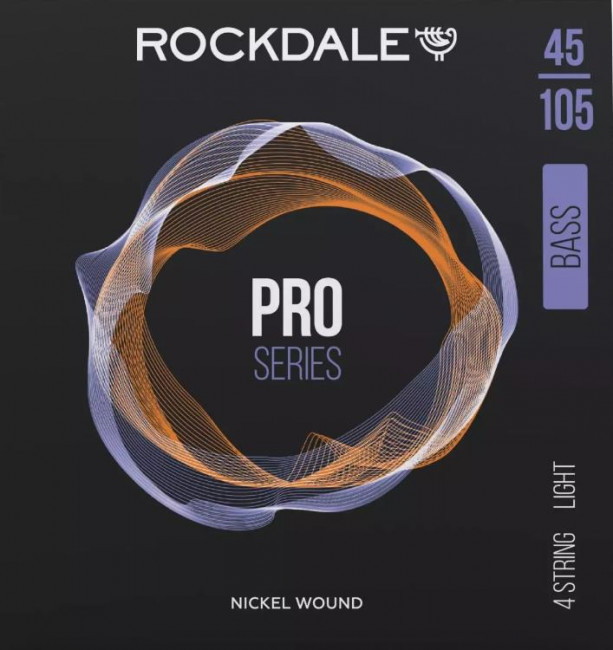 ROCKDALE PRO 45-105 Nickel Wound 4 Light струны для 4-струнной бас-гитары ROCKDALE PRO 45-105 Nickel Wound 4 Light струны для 4-струнной бас-гитары