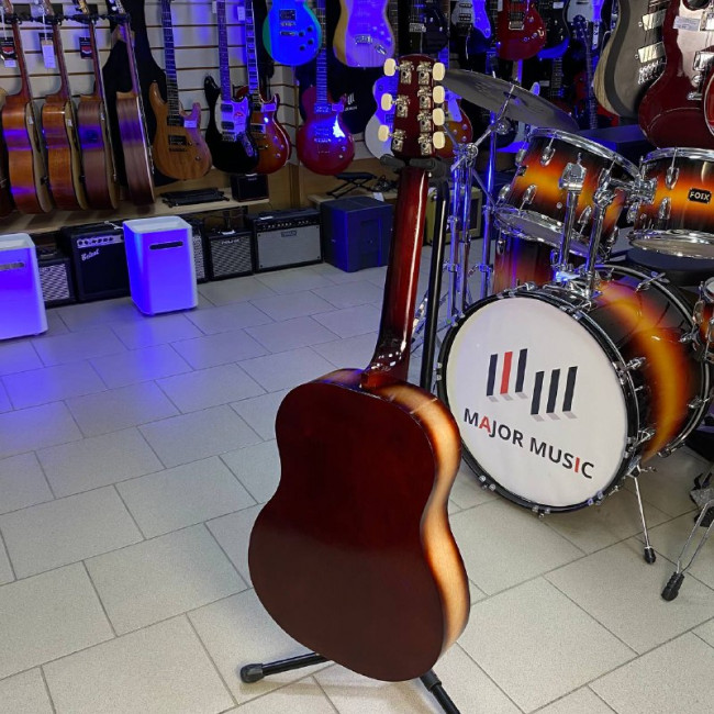 Акустическая 7-ми струнная гитара Ижевский завод Т.И.М. 6C-7