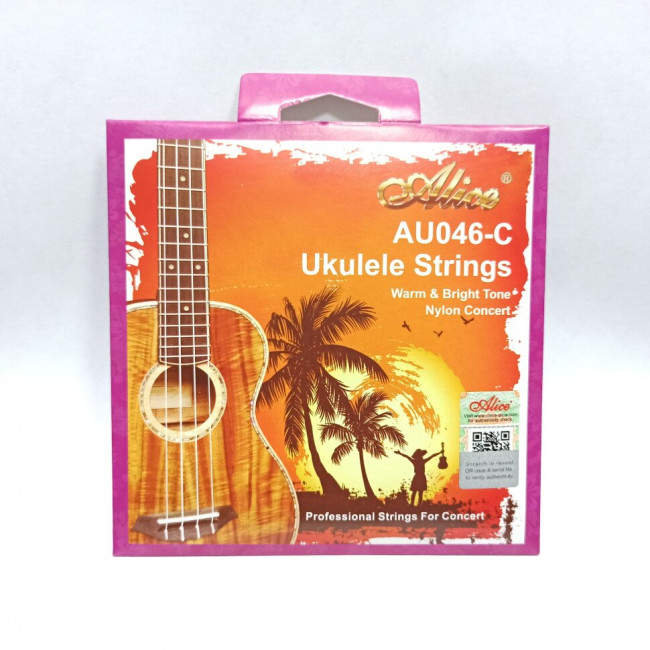 Струны для укулеле концерт Alice AU046-C Струны для укулеле концерт Alice AU046-C