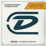 Струны для классической гитары Dunlop DCV100NS Performance Series посеребренная медь