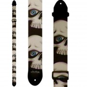 Ремень гитарный PERRI'S LPCP-41 Череп Ремень гитарный PERRI'S LPCP-41 Череп