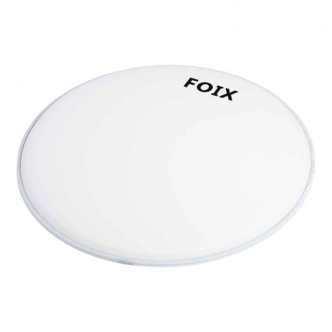 Пластик для малого и том-барабана 14" Foix FDH-25WC-14 белый с покрытием Пластик для малого и том-барабана 14" Foix FDH-25WC-14 белый с покрытием