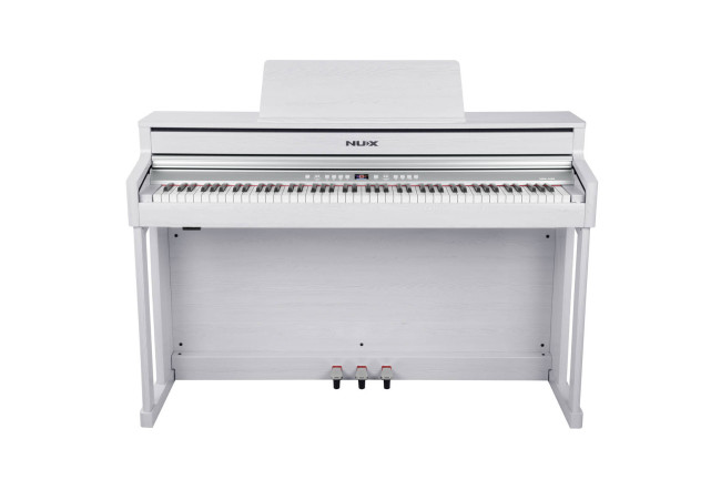 NCK-430-WH Цифровое пианино на стойке с педалями, цвет белый, Nux NCK-430-WH Цифровое пианино на стойке с педалями, цвет белый, Nux