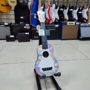 Укулеле сопрано FLIGHT TUS-KITTY цвет белый с рисунком Укулеле сопрано FLIGHT TUS-KITTY цвет белый с рисунком