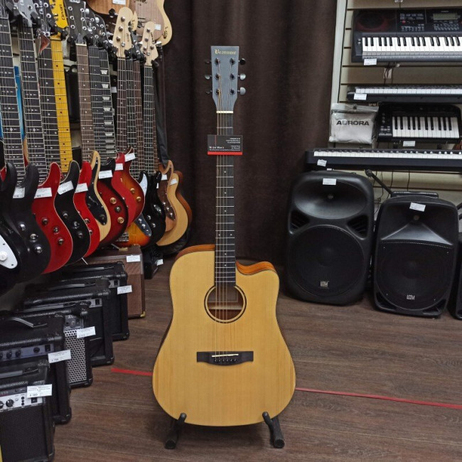 Акустическая гитара BEAUMONT DG142C с вырезом цвет натуральный