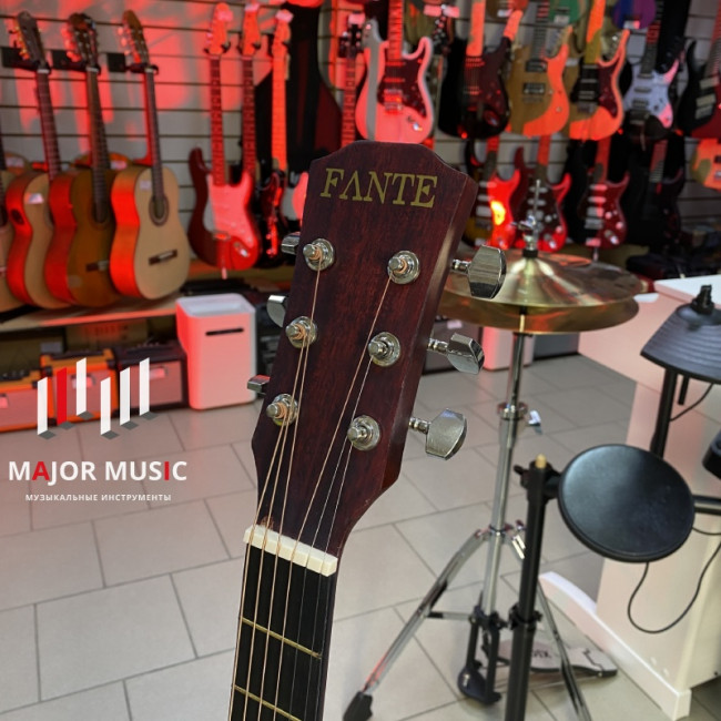 Акустическая гитара Fante FT-221-N цвет натуральный с вырезом