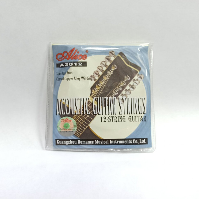Струны для 12-струнной гитары Alice A2012 Струны для 12-струнной гитары Alice A2012