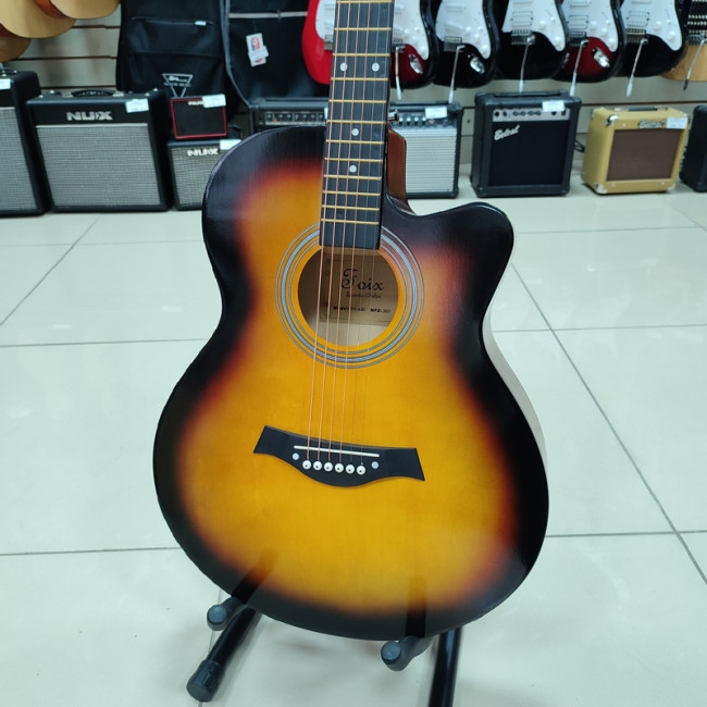 Акустическая гитара Foix FFG-4001C-SB с вырезом цвет санберст Акустическая гитара Foix FFG-4001C-SB с вырезом цвет санберст