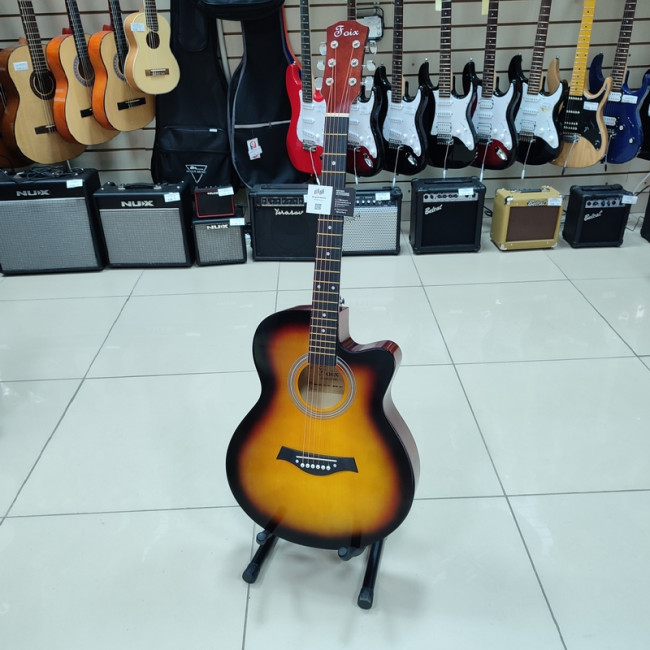 Акустическая гитара Foix FFG-4001C-SB с вырезом цвет санберст Акустическая гитара Foix FFG-4001C-SB с вырезом цвет санберст