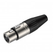Разъем кабельный XLR мама Roxtone RX3FP Разъем кабельный XLR мама Roxtone RX3FP