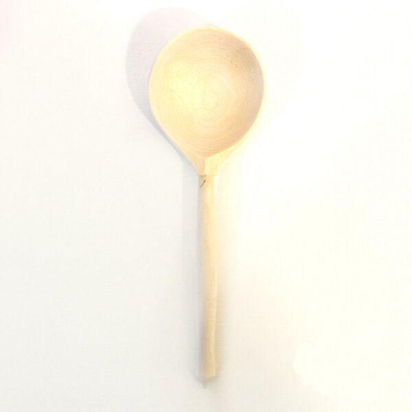 Ложка деревянная без росписи столовая Хохлома LHL6201 хемпельная Ложка деревянная без росписи столовая Хохлома LHL6201 хемпельная