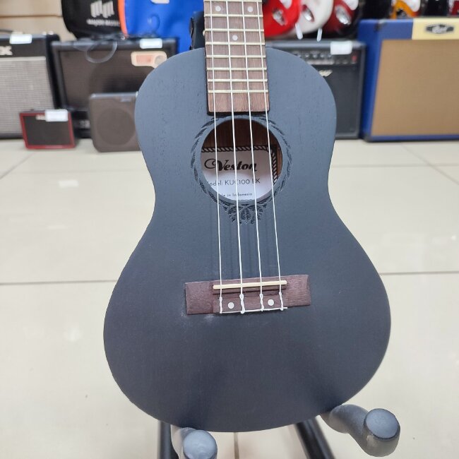 Укулеле концерт VESTON KUC100 BK цвет черный Укулеле концерт VESTON KUC100 BK цвет черный