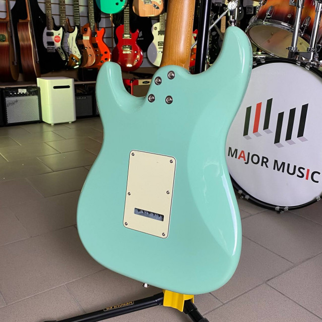 Электрогитара JET JS-400SFG цвет морской волны