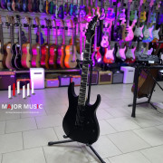Электрогитара IBANEZ GRG121DX-BKF черного матового цвета
