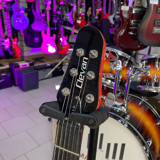 Электрогитара Clevan CP-10-RD-GLOSS цвет красный глянец Электрогитара Clevan CP-10-RD-GLOSS цвет красный глянец