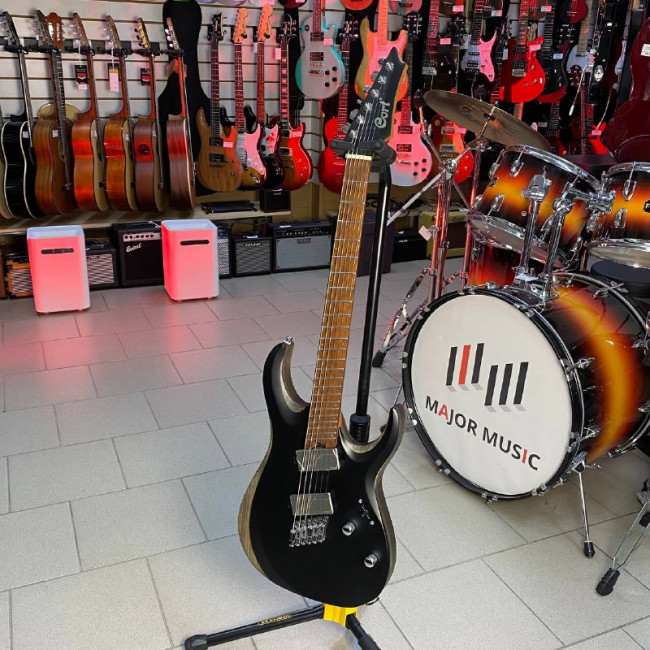 Электрогитара Cort X700-Mutility-BKS X Series мультимензурная черная