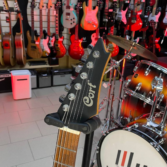 Электрогитара Cort X700-Mutility-BKS X Series мультимензурная черная