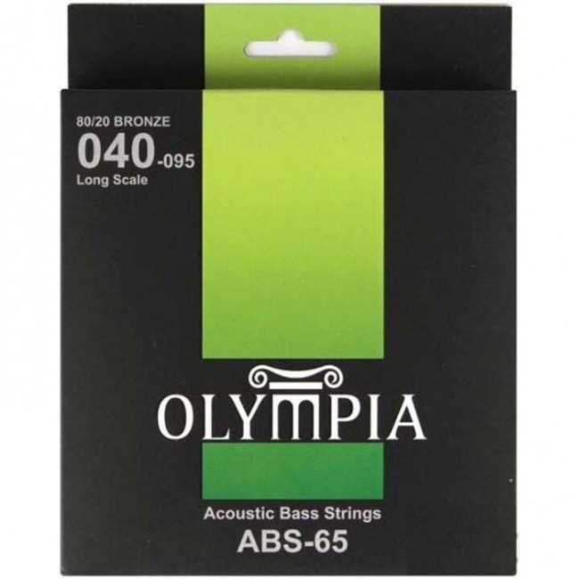Струны для акустической бас гитары  40-95 Olympia ABS-65