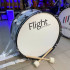Барабан маршевый Flight FMB-2210WH цвет белый вкомплекте палочки и ремень Барабан маршевый Flight FMB-2210WH цвет белый вкомплекте палочки и ремень