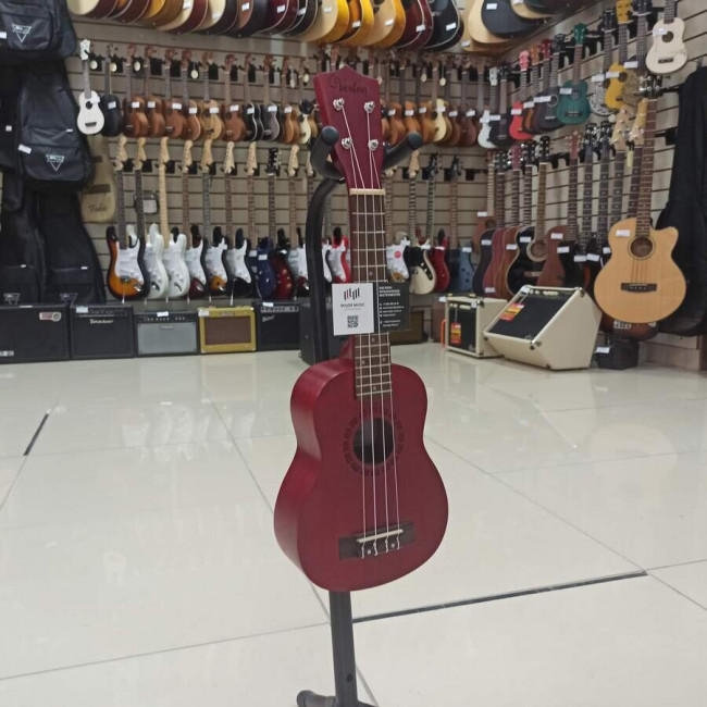 Укулеле сопрано Veston KUS-15RD-I цвет красный Укулеле сопрано Veston KUS-15RD-I цвет красный