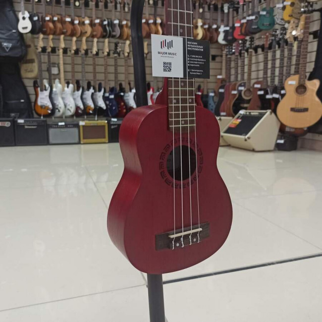 Укулеле сопрано Veston KUS-15RD-I цвет красный Укулеле сопрано Veston KUS-15RD-I цвет красный