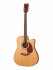 LF-4123-SCEQ-N Электро-акустическая гитара, с вырезом, цвет натуральный, Homage