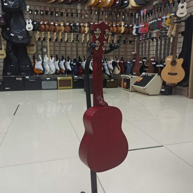 Укулеле сопрано Veston KUS100 REDEMPTION цвет красный санберст Укулеле сопрано Veston KUS100 REDEMPTION цвет красный санберст