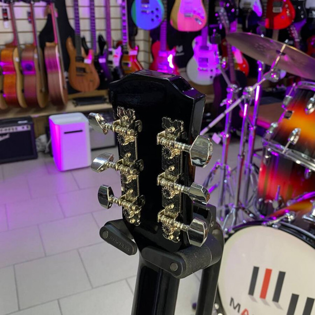 Акустическая гитара Fante FT-D38-BK черная с вырезом Акустическая гитара Fante FT-D38-BK черная с вырезом