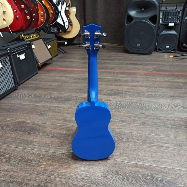 Укулеле сопрано Woodcraft UK-100/BL синяя Укулеле сопрано Woodcraft UK-100/BL синяя