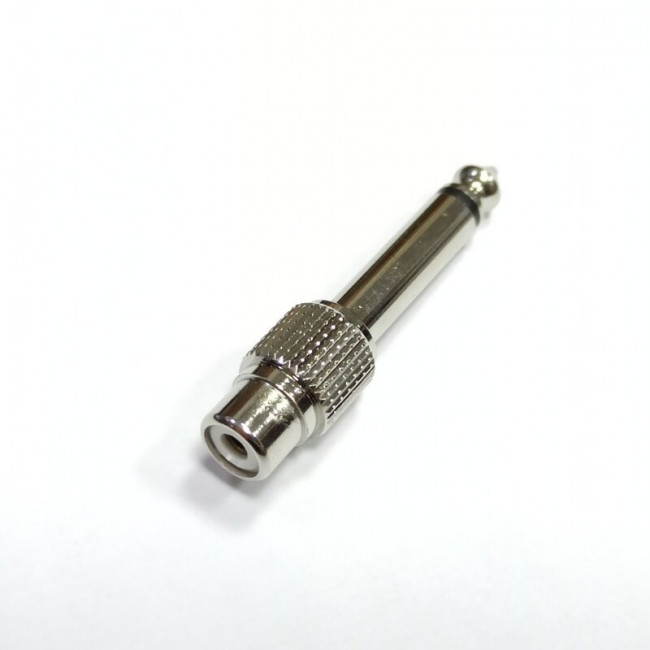 Переходник Jack моно 6.3 - RCA мама Soundking CC301 Переходник Jack моно 6.3 - RCA мама Soundking CC301