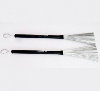 Барабанные щетки Lutner SV5 металлические, резиновая ручка