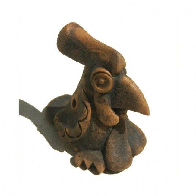 Свистулька Петух Керамика Щипановых SM04 маленькая обварная